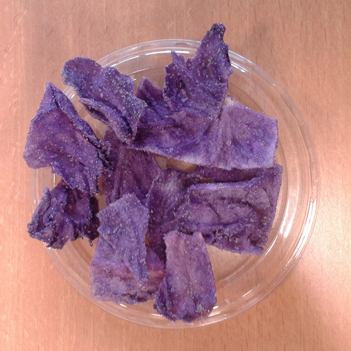 VF Purple Cabbage chips